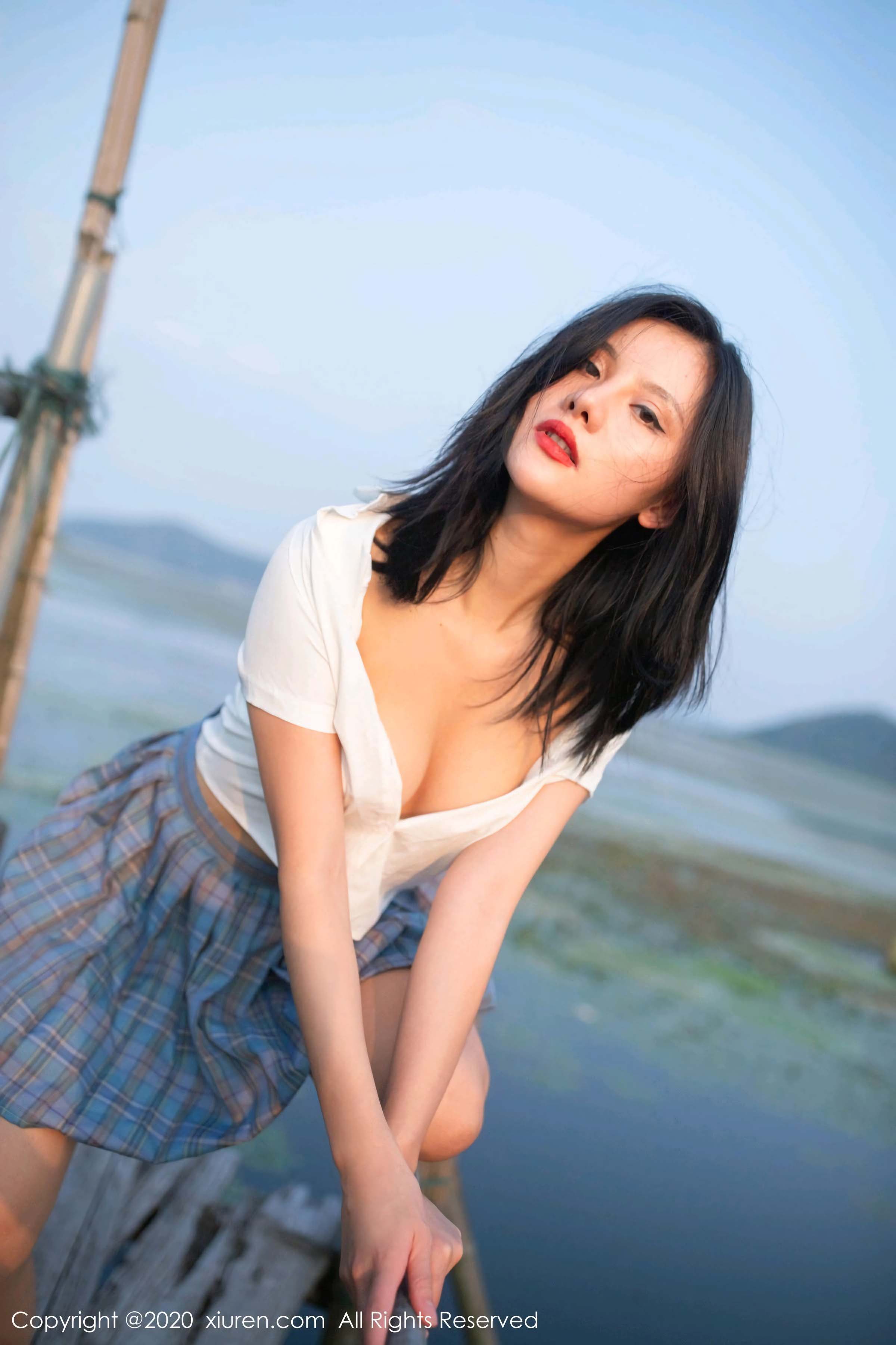 2020.09.14No.2558就是阿朱啊渔村主题写真插图7